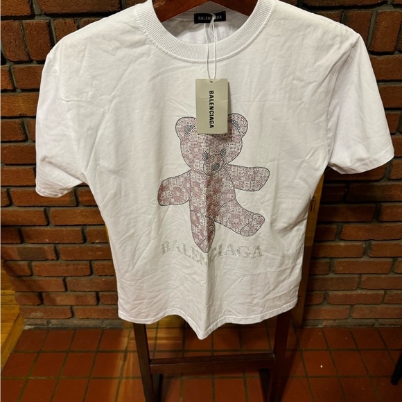 Balenciaga brand new crystal bear t--shirt size L - Picture 3 of 8